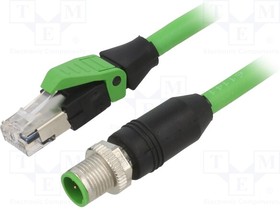 7000-44711-7960150, Соединительный кабель; IP20,IP67; 60ВDC; 0,5А; 1,5м; Серия: 7000