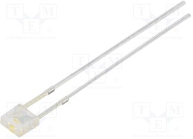 OSM5DK77A1B, LED; rectangular; 3.5x3.5x1.3mm; white warm; 500?750mcd; 100°
