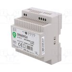 DIN60W24, Power supply: switched-mode; 60W; 24VDC; for DIN rail mounting
