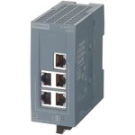 6GK5005-0BA00-1AB2 Неуправляемый промышленный коммутатор ethernet scalance xb005 ...