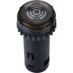 Зуммер B2NB-B1D-R, магнитный, ø22/25, ~87±10дБ (0.1м), красн СИД, 12-24В ...