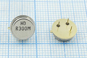 Фото 1/2 ПАВ резонаторы 300МГц в корпусе TO39, 1порт; №SAW 300000 \TO39\\250\\HDR300MTO\3P (HDR300M)