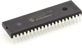 Фото 1/4 PIC16F877-04/P, 8 Bit MCU, Flash, PIC16 Family PIC16F8XX Series Microcontrollers, 4 МГц, 14 КБ, 368 Байт