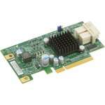 AOC-SLG3-2E4 Dual port PCI-E Gen-3 NVMe controller, 4 internal lanes per port ...