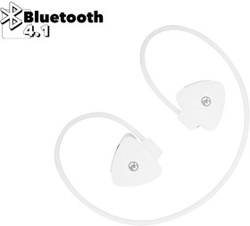 Bluetooth гарнитура вставная стерео WK BD600 белая