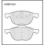 ADB01323, Колодки тормозные дисковые | перед |
