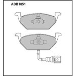ADB1851, Колодки тормозные дисковые | перед |