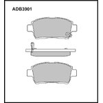 ADB3901, Колодки тормозные дисковые | перед |