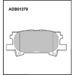 ADB01279, Колодки тормозные дисковые | зад |