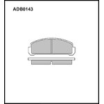 ADB0143, Колодки тормозные дисковые | перед |