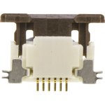 527460671, Соединитель FFC/FPC 6 контактов шаг 0.5мм угловой SMD серия Easy-OnT ...