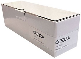 Тонер-картридж ChS для HP Color LJ CP 2025/CM 2320 желтый 2800 стр. CC532A (304А)