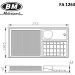 FA1263, Фильтр воздушный