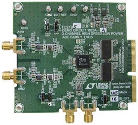Фото 1/2 DC1620A-F, Data Conversion IC Development Tools 16-Bit, 25Msps Low Power Dual ADCs