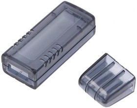 Фото 1/2 KM-205 TR-S, Корпус: для USB, Х: 20мм, Y: 66мм, Z: 12мм, ABS, на защелки