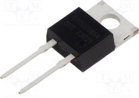 S6D02065A, Diode: Schottky rectifying; SiC; THT; 650V; 2A; 60W; TO220AC; tube