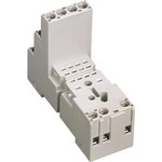 1SVR405651R2100,Relay Socket, DIN Rail, Screw, 11 Pins, 7 A, 250 V, CR-M