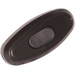 Wall lamp switch 6A 250V (Euroslot) black UNIVersal A0106