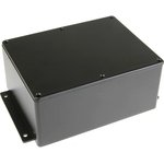 BS33MFBK, (165х127х75мм), Герметичный алюминиевый корпус с фланцами с прокладкой, IP66, черный