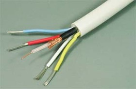 Коаксиальный кабель рк75, стандарт 2C2V+4x0,75ШВВП, КВОС-4ВС, видеонаблюдение