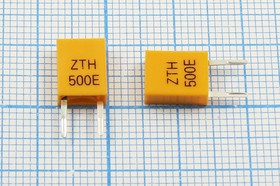 Кварцевый резонатор 500 кГц, корпус C07x4x09P2, точность настройки 3000 ppm, марка ZTH500E, 2P-2 SDE (ZTH500E)