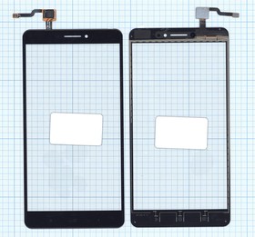 Сенсорное стекло (тачскрин) для Xiaomi Mi Max черный