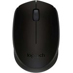 910-004424, Logitech Wireless Mouse M171 Black, Мышь