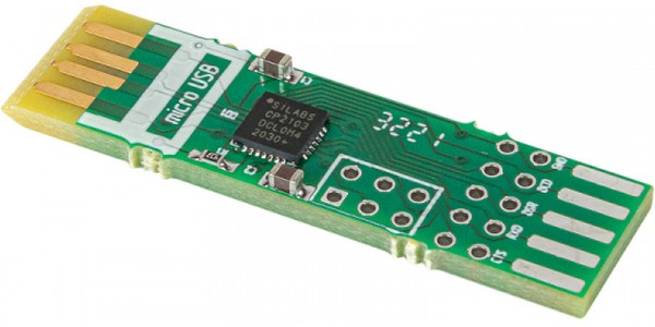 Преобразователь интерфейсов USB - TTL UART (CP2102) + 5 перемычек
