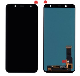 Дисплей для Samsung Galaxy A6 (2018) SM-A600F в сборе с тачскрином (OLED) черный
