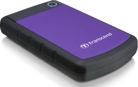 Фото 1/10 Жесткий диск Transcend USB 3.0 2Tb TS2TSJ25H3P StoreJet 25H3P (5400rpm) 2.5" фиолетовый