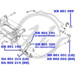 HA802214, Рычаг передней подвески, правый