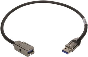 Фото 1/2 09455451932, USB 3.0 Cable, Male USB A to Female USB A USB Extension Cable, 1.5m