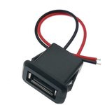 USB-2Pin, Разъём , длина кабеля 100 мм, 2 контакта, 5 А, 5 В ...