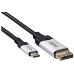 Кабель-адаптер DP A(m)  -- USB 3.1 Type-Cm,bi-direct, 8K@60Hz, 1.8m  ...