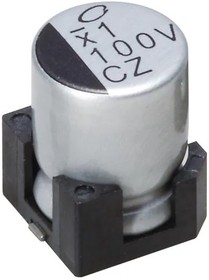 UCZ1J181MNQ1MS, Aluminum Electrolytic Capacitors - SMD 63V 180UF 20% AEC-Q200