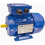 Electric motor AIR 56B4 (Al) IM1081 (0.18 kW/1500 rpm), aluminum body 18022
