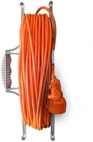 Удлинитель шнур на рамке УШ-10 IP54 ПВС 2*1 1 гнездо 30м UNIVERSAL | купить в розницу и оптом