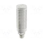 AN10-01, Muffler, 10bar, 1g, Thread: R 1/8", external, 30dB, Mat-L: plastic