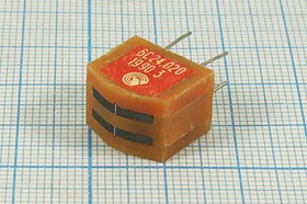 Фото 1/2 Головка звукоснимателя магнитная, размер 14x10x13, тип стерео/стирающая, контакты 4P, 6С24.020