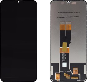 Дисплей (экран) в сборе с тачскрином для Nokia G10, G20 черный