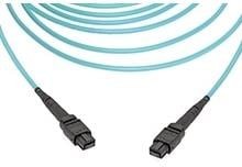 106225-0002, Fiber Optic Cable Assemblies MPO(F) STRT TRUNK CBL OM3 12F PLN 25m