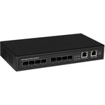 Коммутатор Gigabit Ethernet на 8 SFP + 2 RJ45 портов. Порты ...