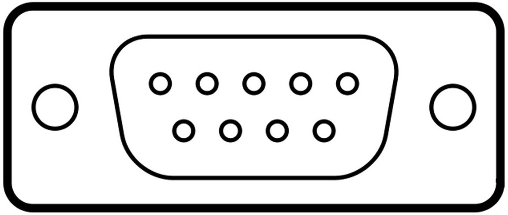 Db9 разъем чертеж