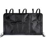 ADOS002, Органайзер на спинку заднего сиденья, 1/1, цельный с карманами, цвет черный