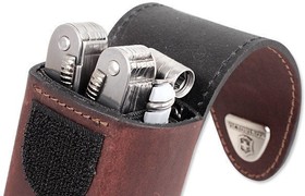 Фото 1/9 3.0235.L, Мультитул Victorinox SwissTool Spirit X Plus, 105 мм, 35 функций, кожаный чехол