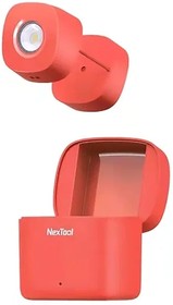 Фото 1/2 Фонарь налобный Nextool (Xiaomi) Night Walk Headlamp,80лм,16м, светодиодный, аккум, оранж(NE20108)