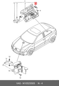 N10525505, Предохранитель 80А