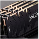 DDR 4 DIMM 16Gb PC25600, 3200Mhz, Kingston FURY Renegade Black RGB CL16 (Kit of ...