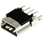 5022370517, Conn Mini USB Type B RCP 5 POS 0.8mm Solder ST Thru-Hole 5 Terminal ...