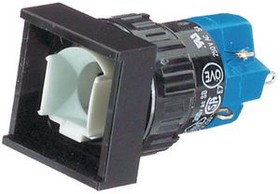 31-151.0252, Illuminated Pushbutton Switch Momentary Function 1NO + 1NC 250 V LED